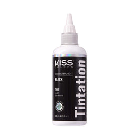 Red By Kiss Tintation Semi-Permanent Hair Color Black 5 Fl Oz front view