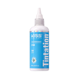 Red By Kiss Tintation Semi-Permanent Hair Colour Cyan 5 Fl Oz front view
