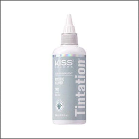 Red By Kiss Tintation Vivid Violet hair colour on hair strands