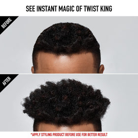 Red by Kiss Twist King Brush side view