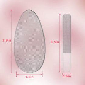 RedFlow Glass Nail File Set displayed in its storage box