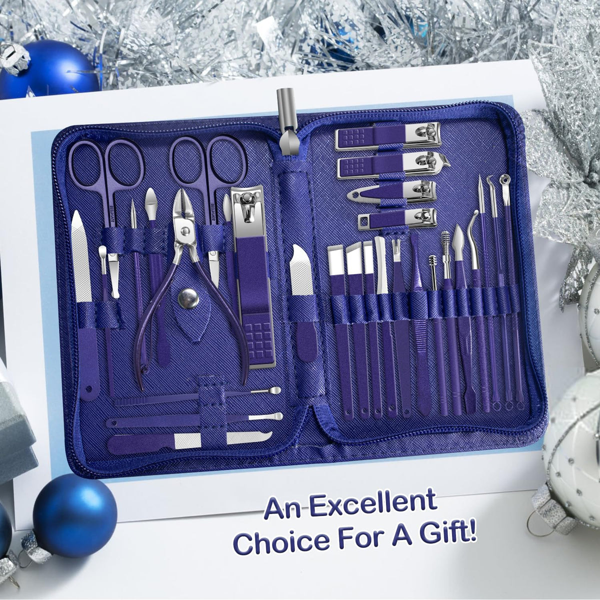 RedFlow manicure set packaging and contents overview