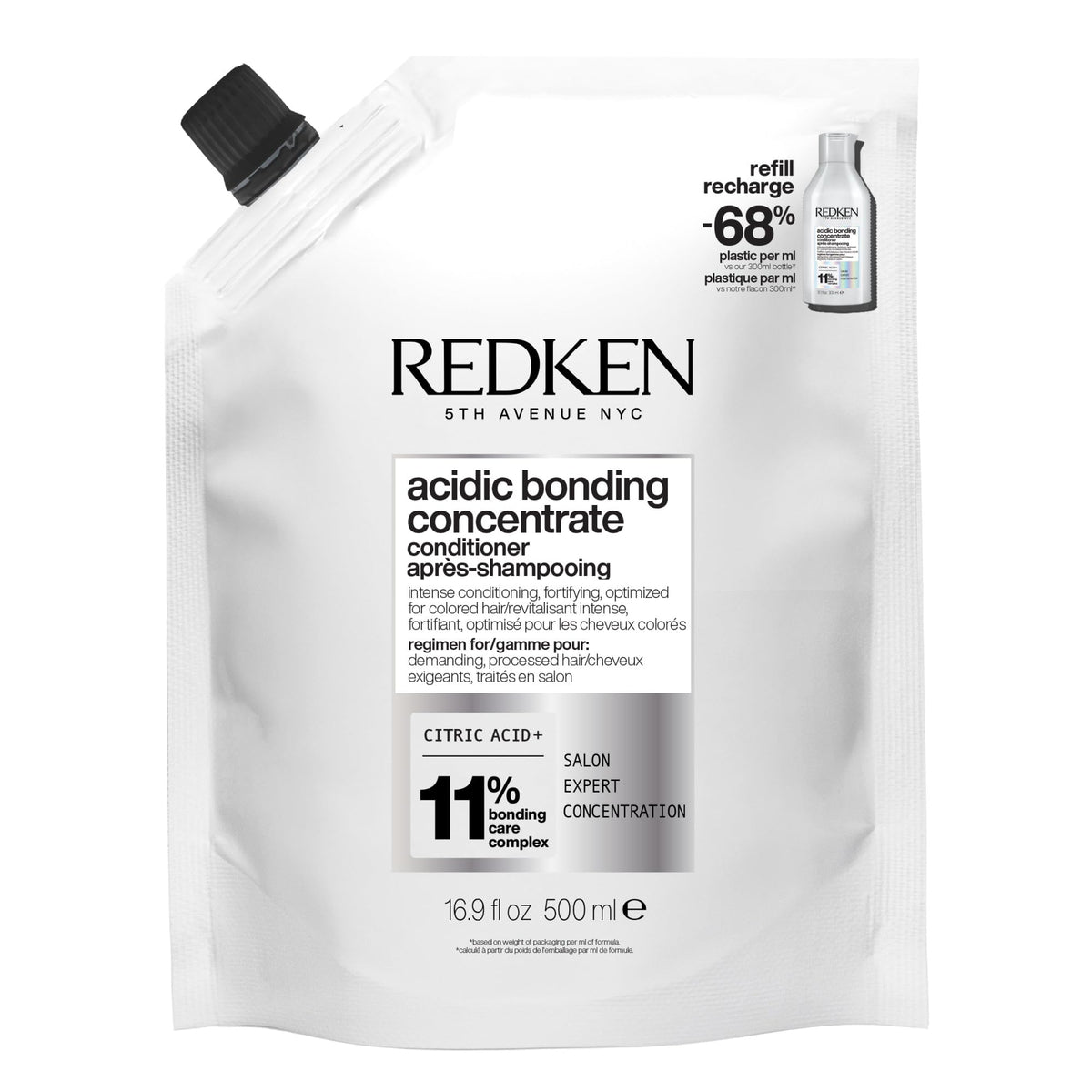 Redken Acidic Bonding Concentrate Conditioner 508g front view