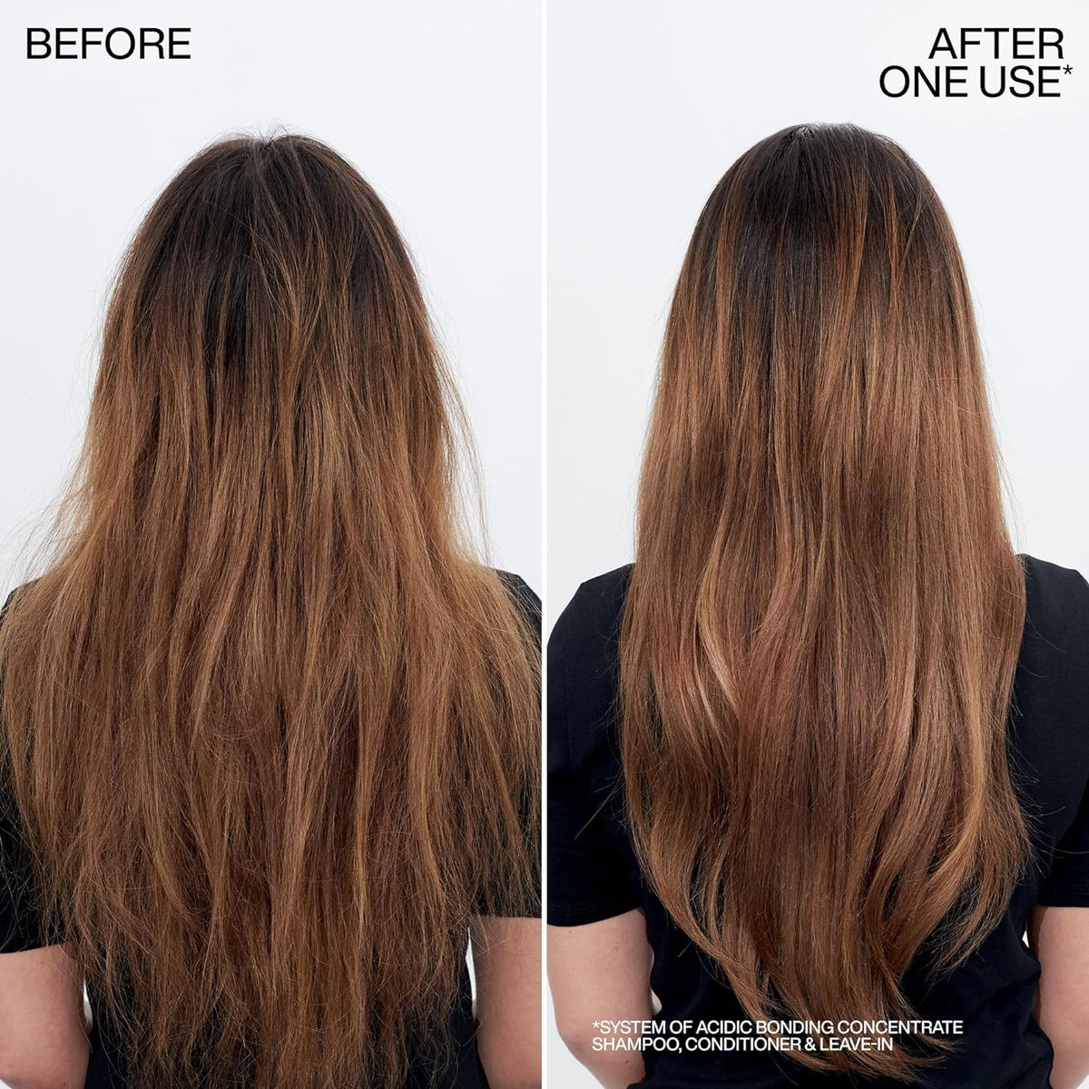 Redken Acidic Bonding Concentrate Shampoo in bathroom setting