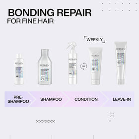 Redken Acidic Bonding Concentrate Shampoo in use on wet hair
