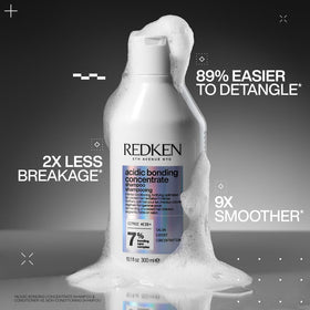 Redken Acidic Bonding Concentrate Shampoo packaging side view