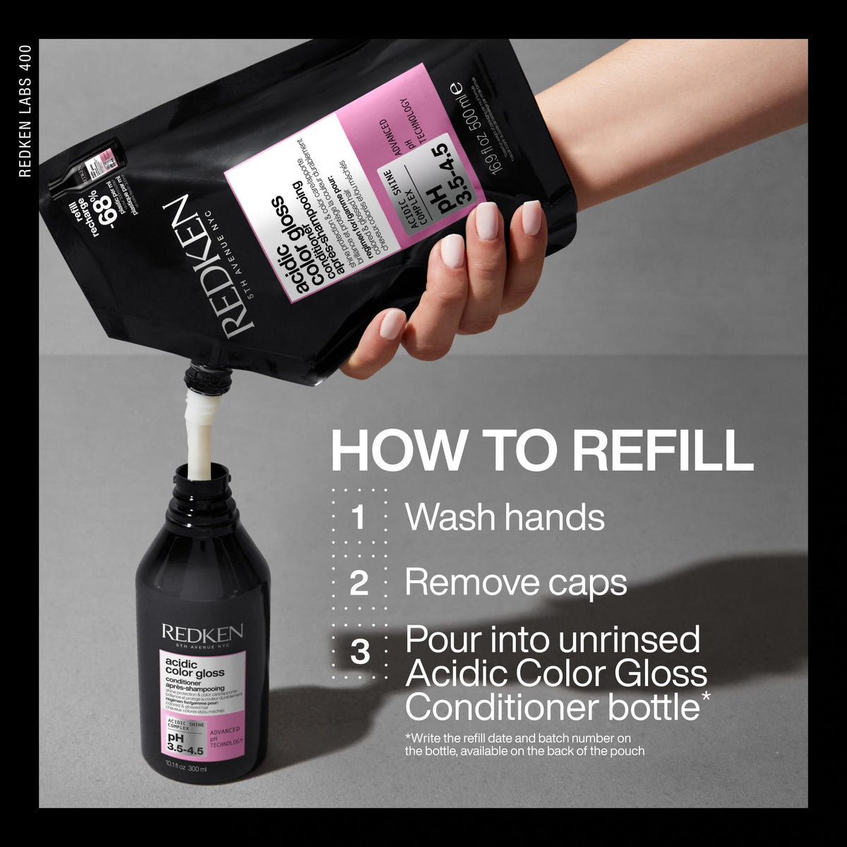 Redken Acidic Color Gloss Conditioner 508g packaging