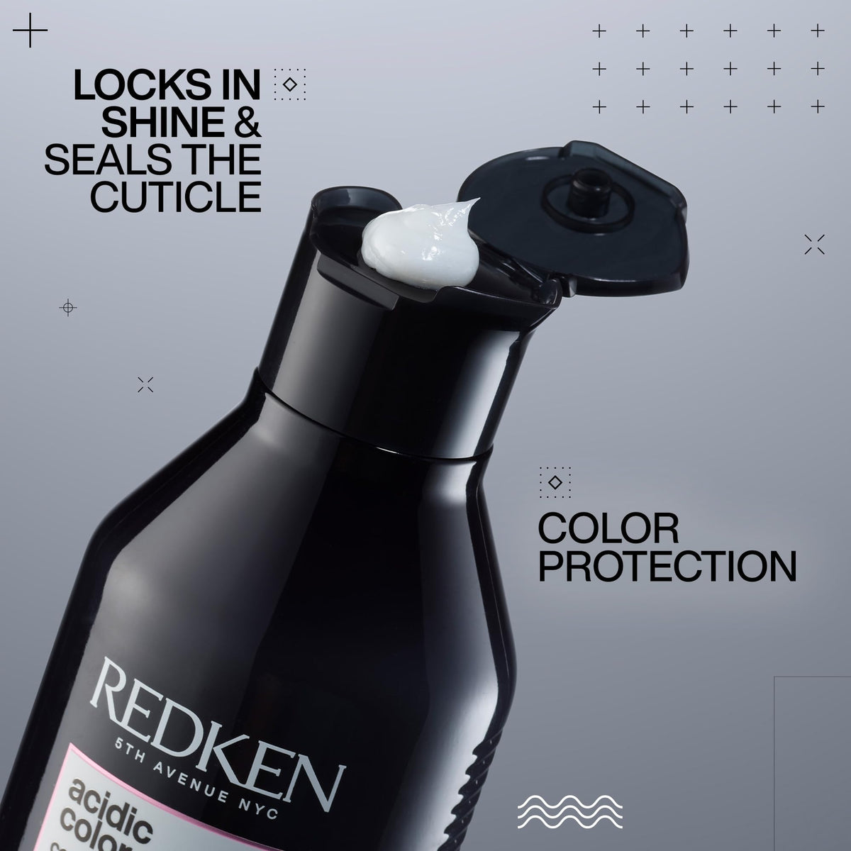 Redken Acidic Color Gloss Conditioner side view with cap