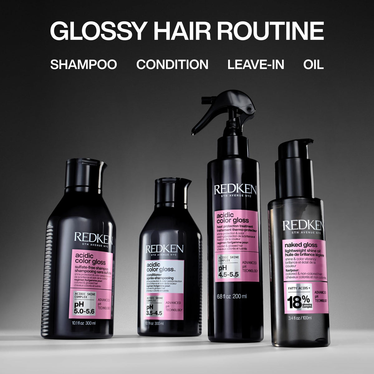 Redken Acidic Color Gloss Leave-In Spray packaging