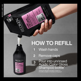 Redken Acidic Color Gloss Shampoo refill 558g with pump