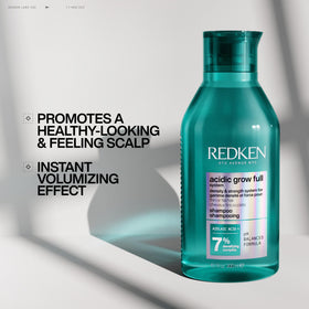 Redken Acidic Grow Full Densifying Shampoo with conditioner and serum