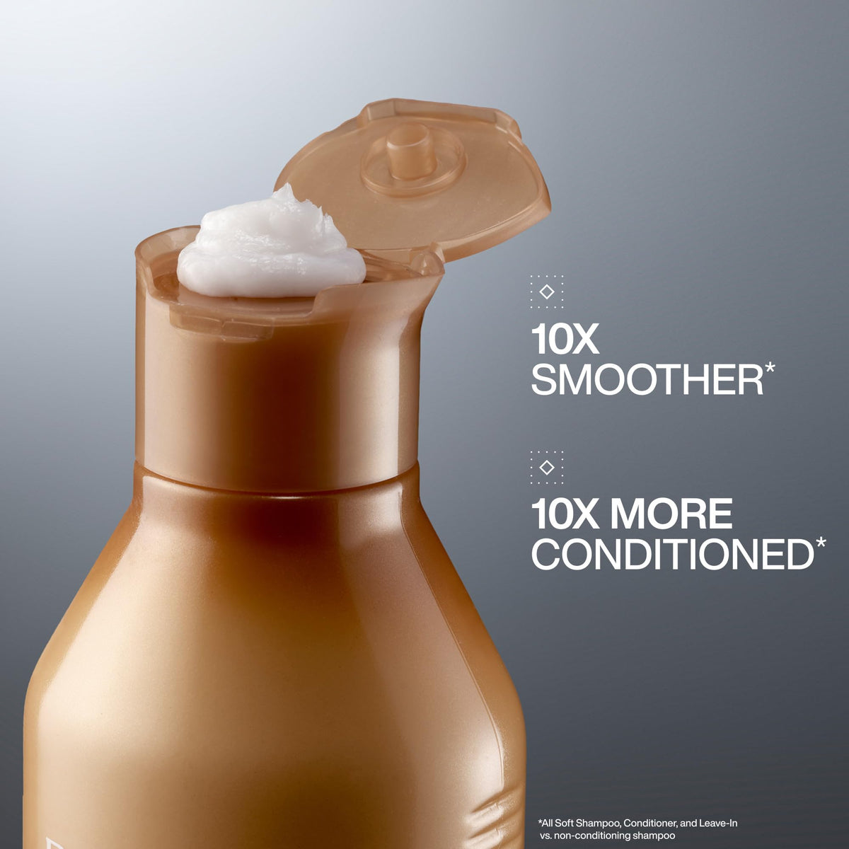 Redken All Soft Conditioner packaging side view