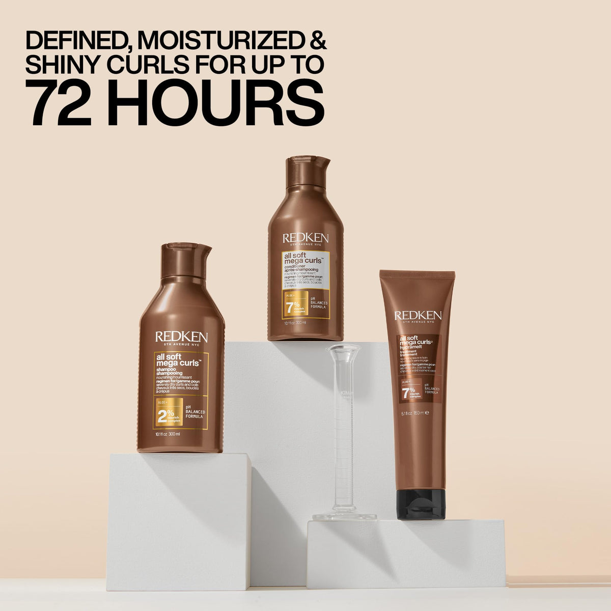 Redken All Soft Mega Curls Shampoo with conditioner