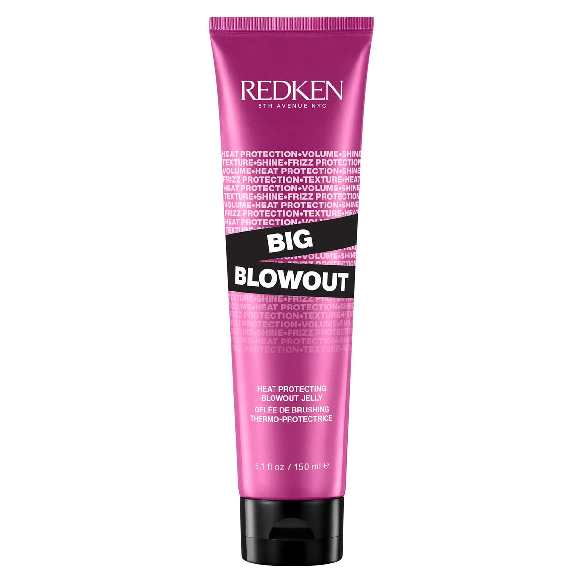 Redken Big Blowout Heat Protectant Gel front view, 5.1 Fl Oz