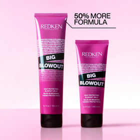Redken Big Blowout Heat Protectant Gel packaging with product details