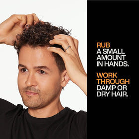 Redken Brews Molding Paste for Men 170g texture close-up