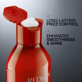 Redken Frizz Dismiss Conditioner bottle side view