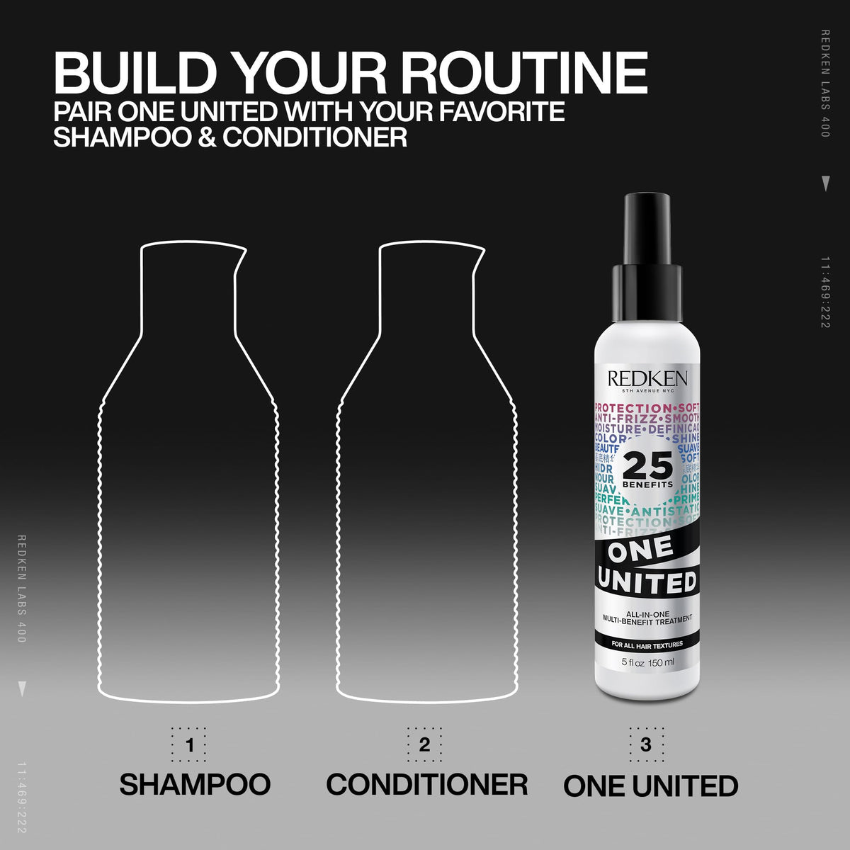 Redken One United Leave-In Conditioner lifestyle use