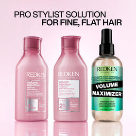 Redken Volume Injection Conditioner with shampoo for fine hair