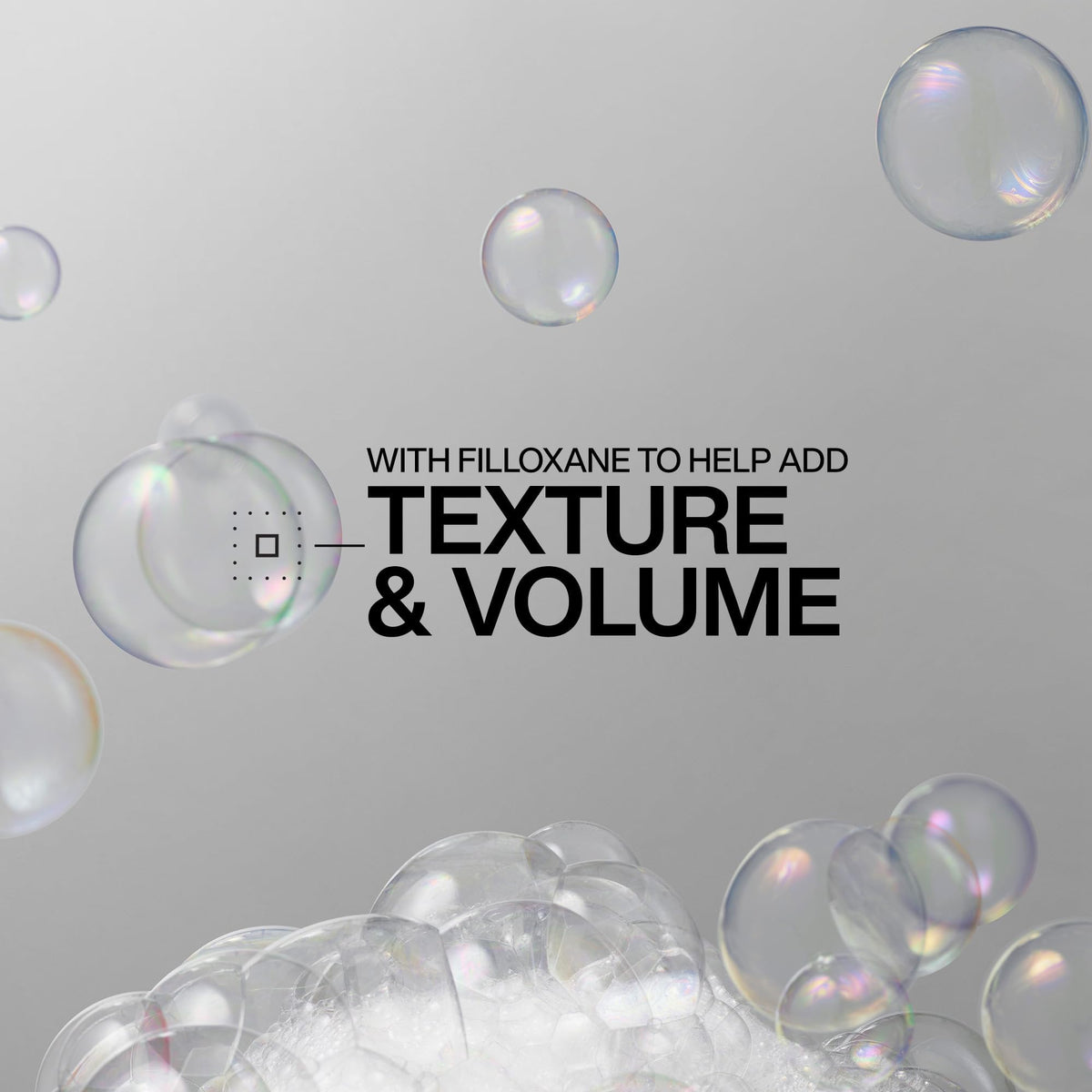 Redken Volume Injection Shampoo lathering on wet hair