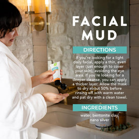 REDMOND Bentonite Clay Mask texture close-up