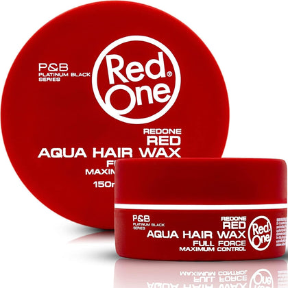Redone Hair Wax Red 150ml front view with packaging