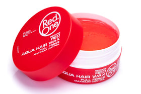 Redone Hair Wax Red 150ml on a bathroom shelf