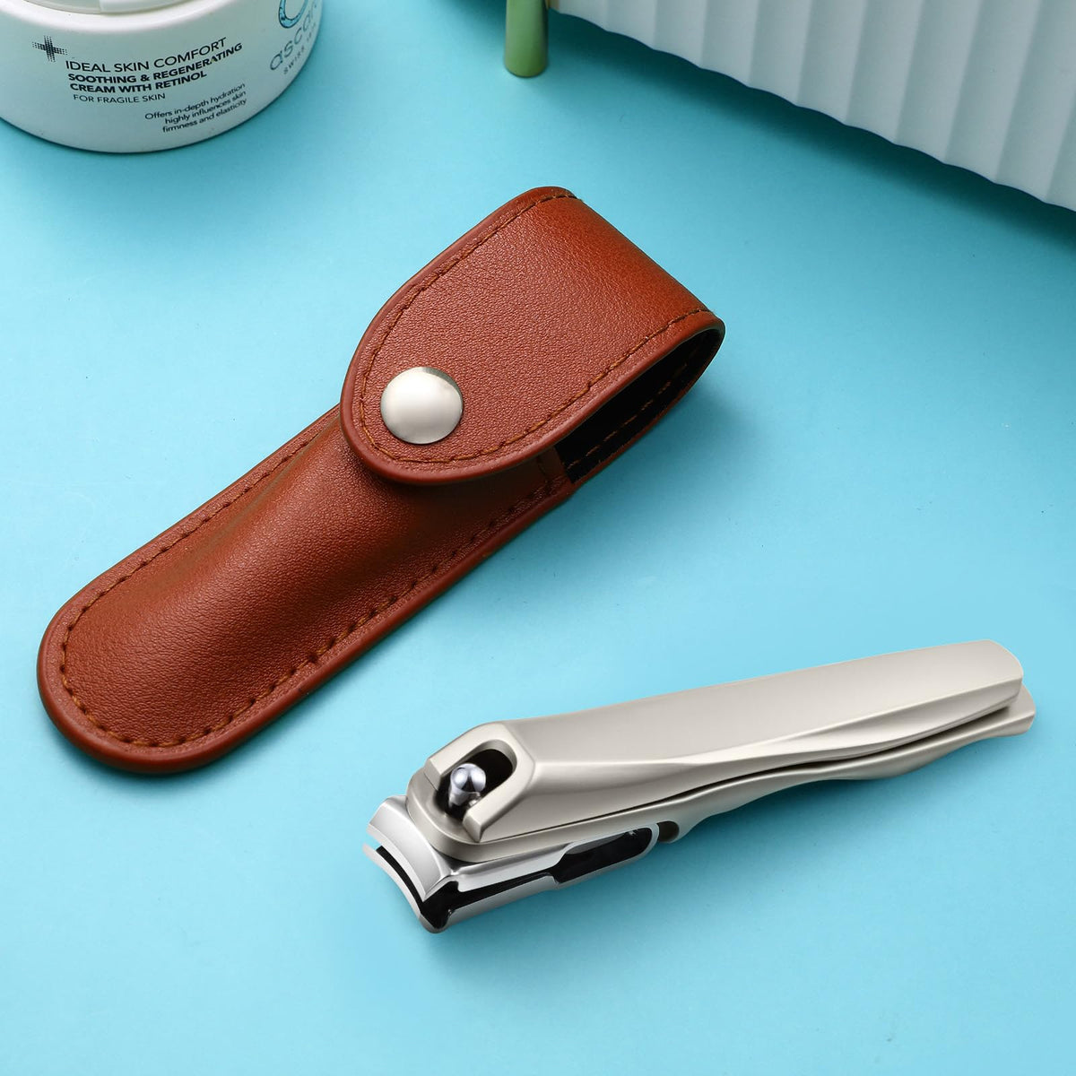 Redriver Nail Clippers displayed with other nail care tools