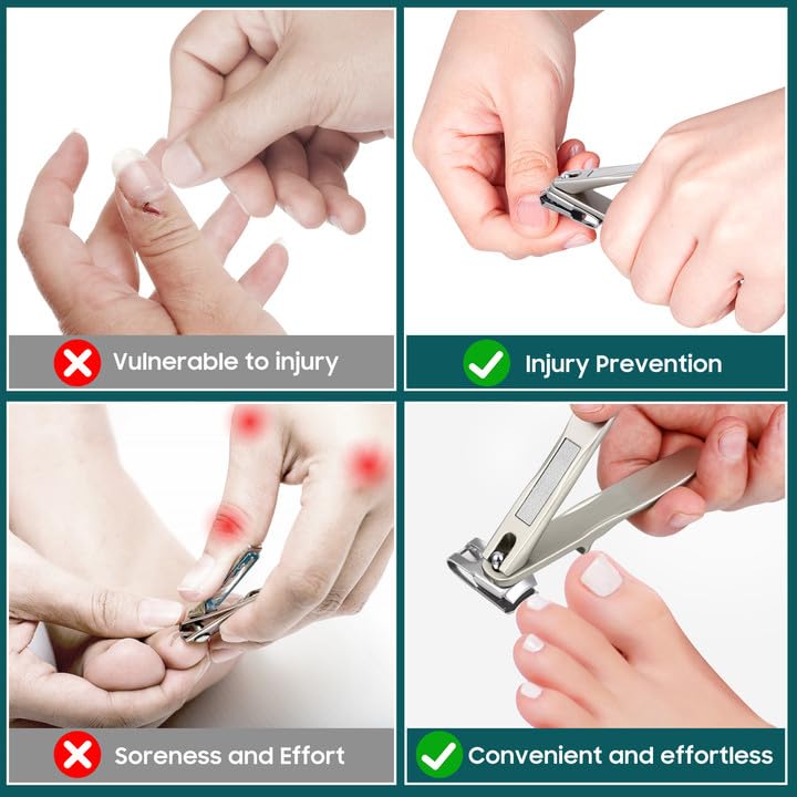 Redriver Nail Clippers with built-in nail file