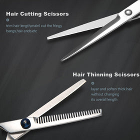 Regular hair scissors from YELEGAI Haircut Scissors Kit