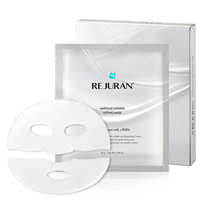 REJURAN Ampoule Infused Lifting Mask packaging front view