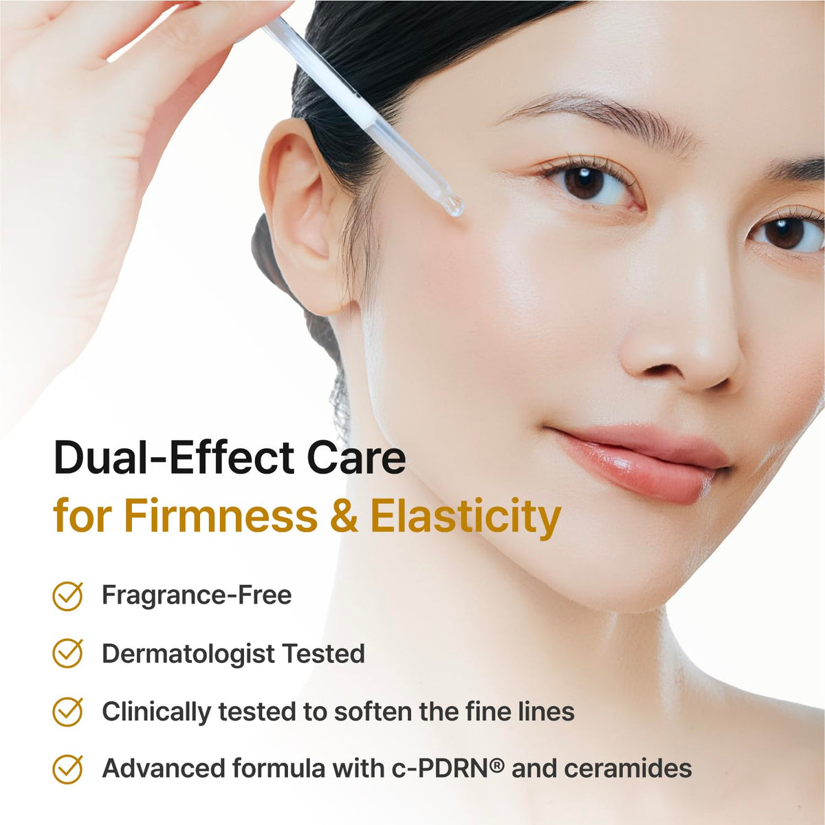 REJURAN Dual Effect Ampoule on a bathroom counter