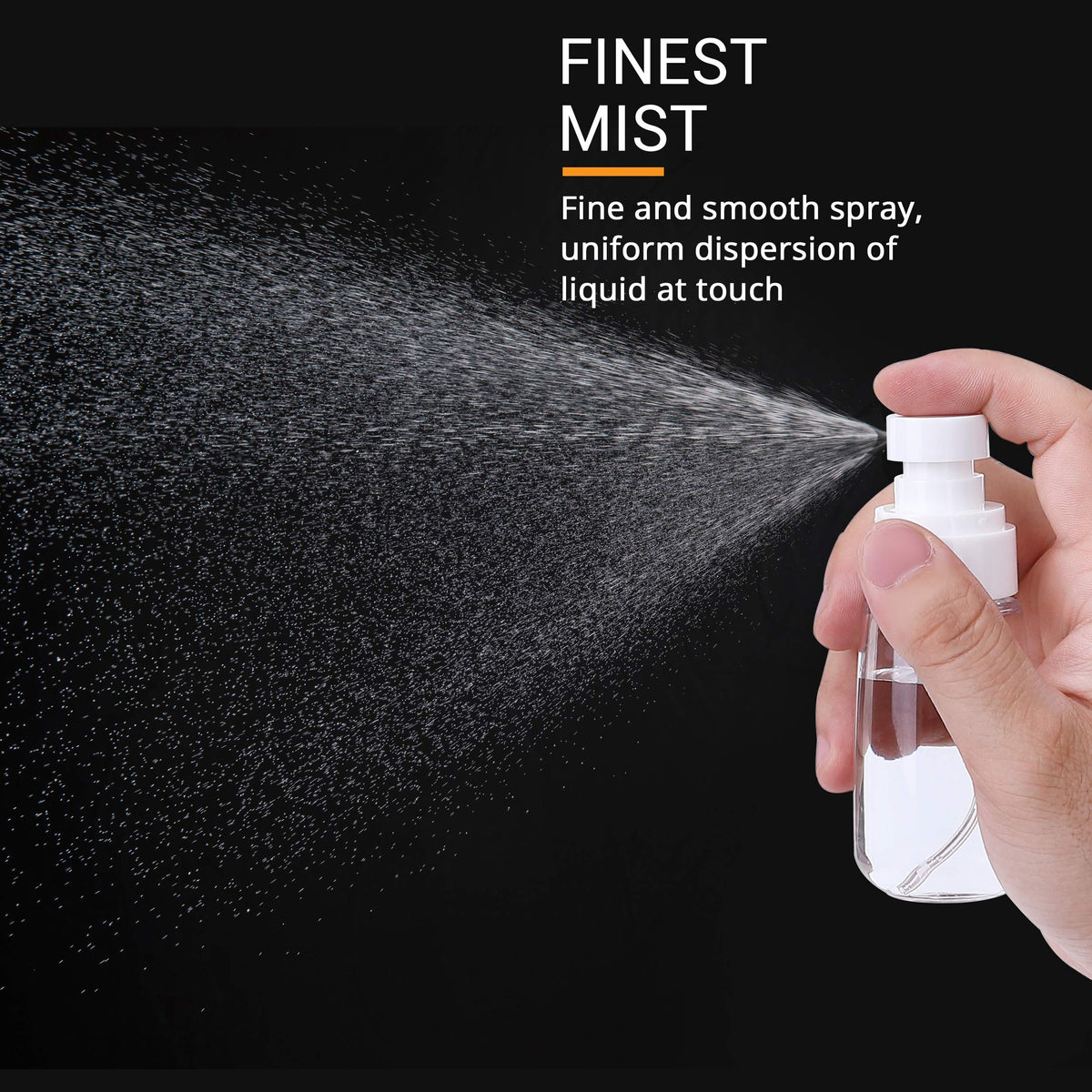 RELANOR spray bottle filled with toner on a vanity