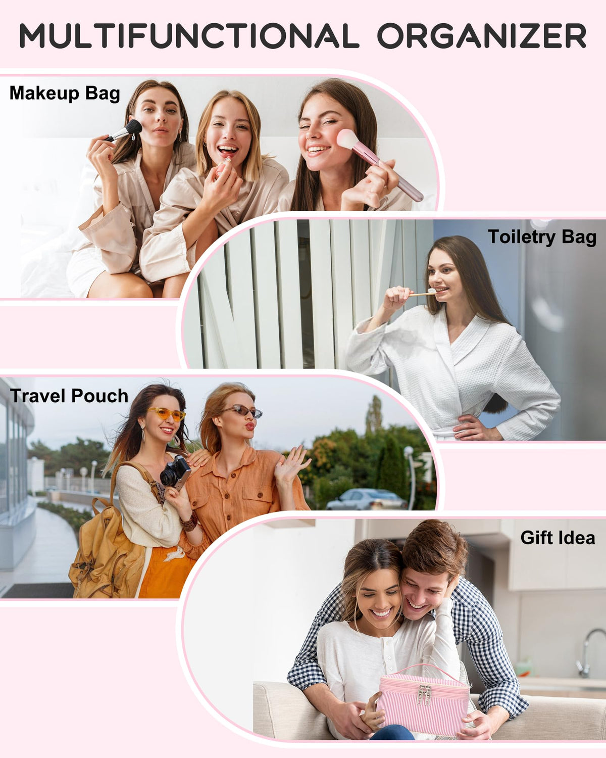 Relavel Large Makeup Bag packaging details