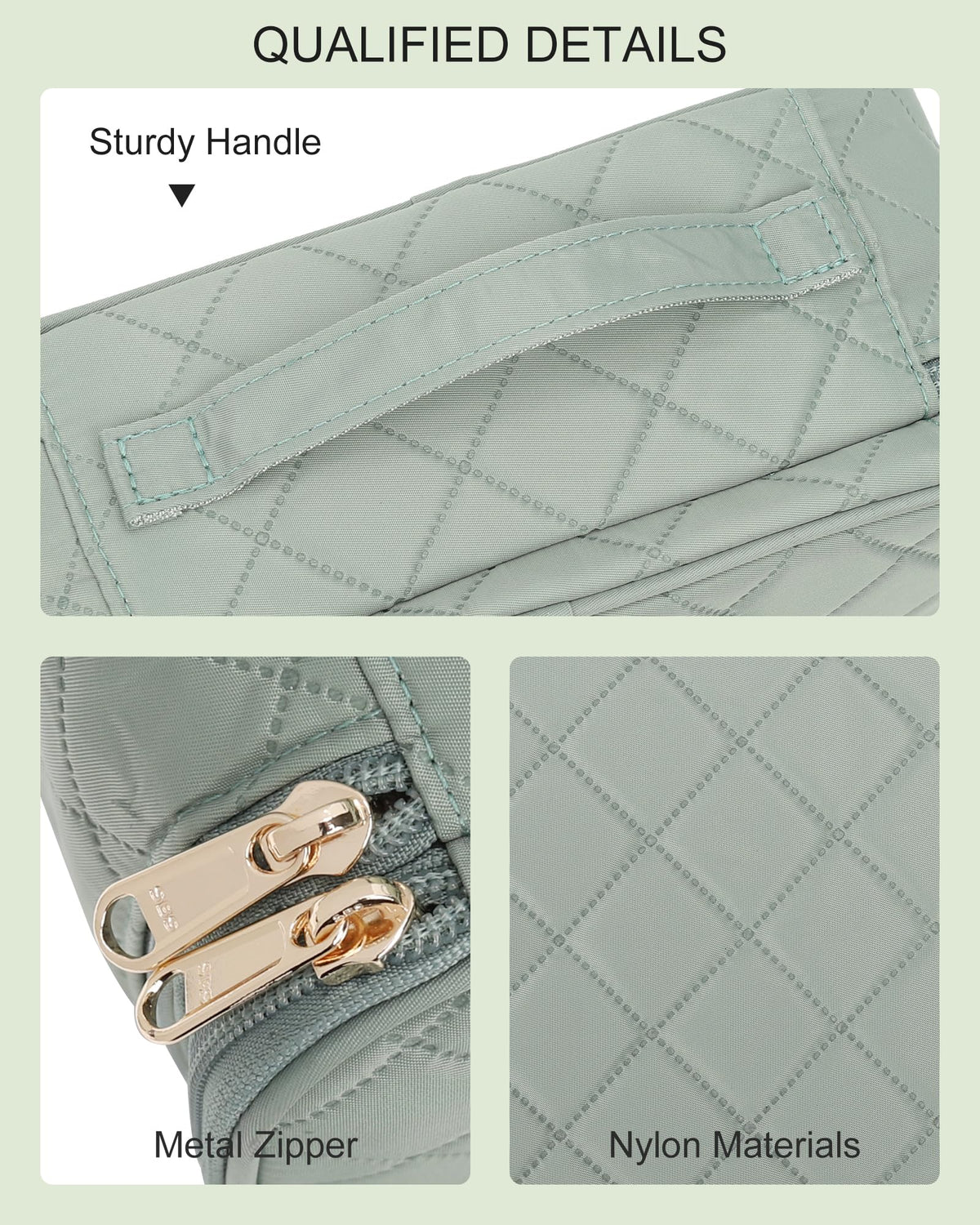 Relavel Small Makeup Bag in a travel setting