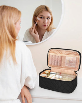 Relavel Small Travel Makeup Bag in packaging