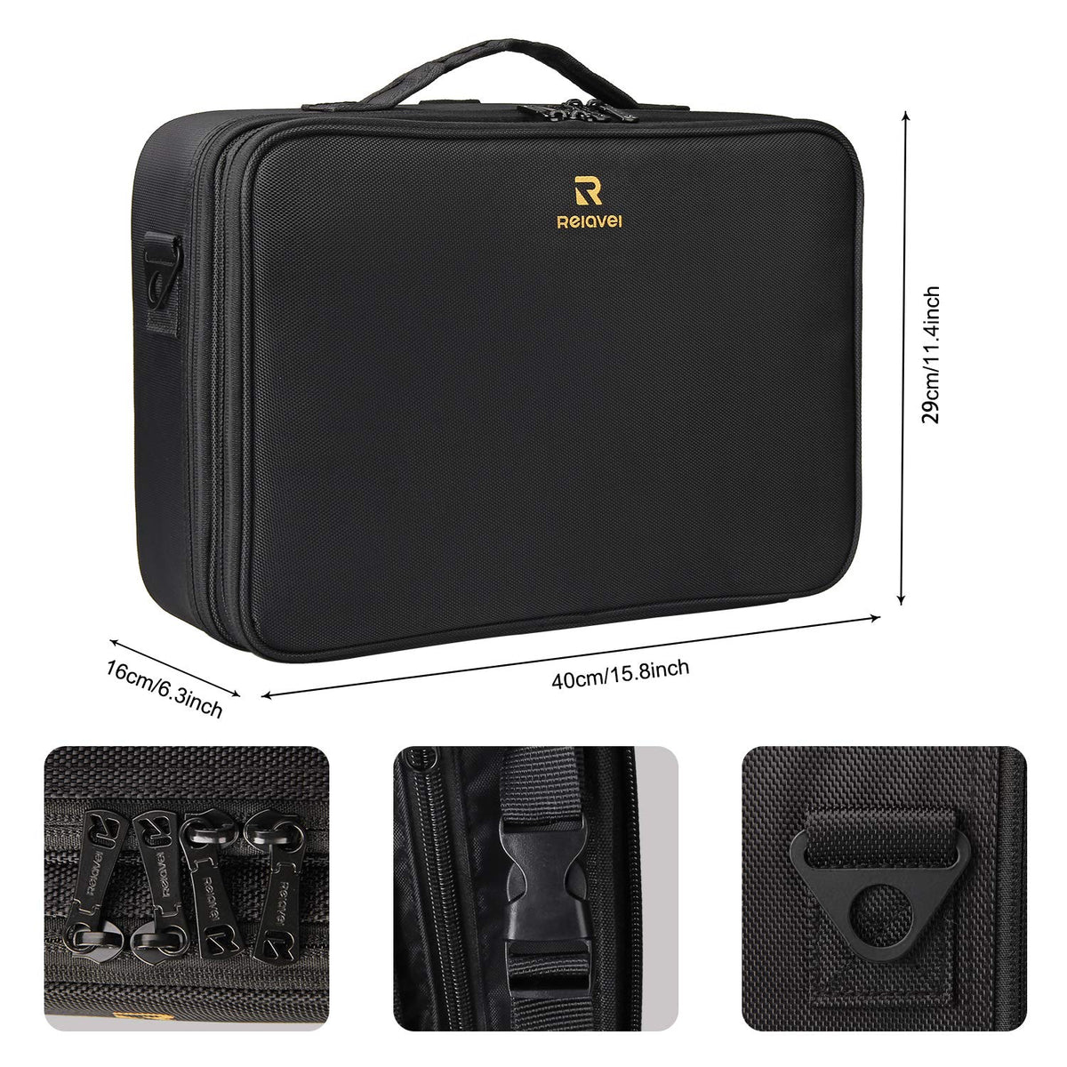 Relavel Travel Makeup Case in a lifestyle setting