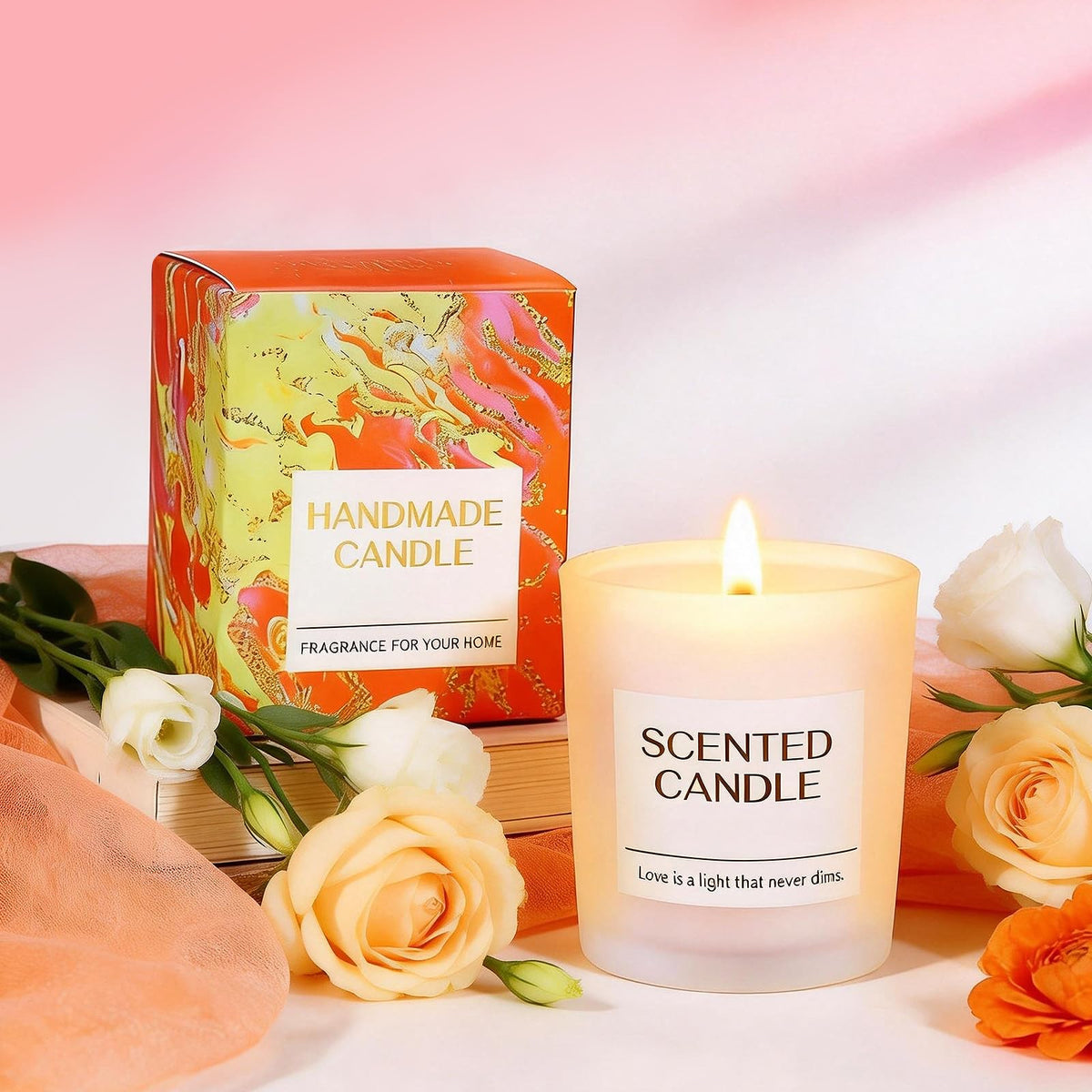 Relaxing spa items in the BodyRefresh gift basket