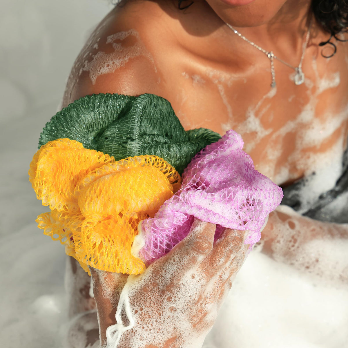 RelaxScene African Net Sponge packaging details