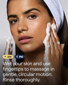 Remedy Science Cream-to-Foam Cleanser with natural ingredients