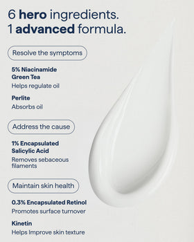 Remedy Science Pore Refining Serum 100g texture on skin