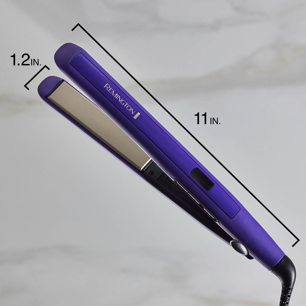 Remington 1" Flat Iron in a lifestyle setting on a vanity
