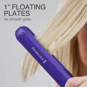 Remington 1" Flat Iron side view showing longer floating plates