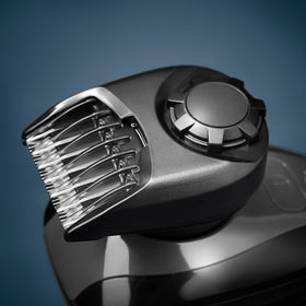 Remington Balder 3 Head Shaver showing all included attachments