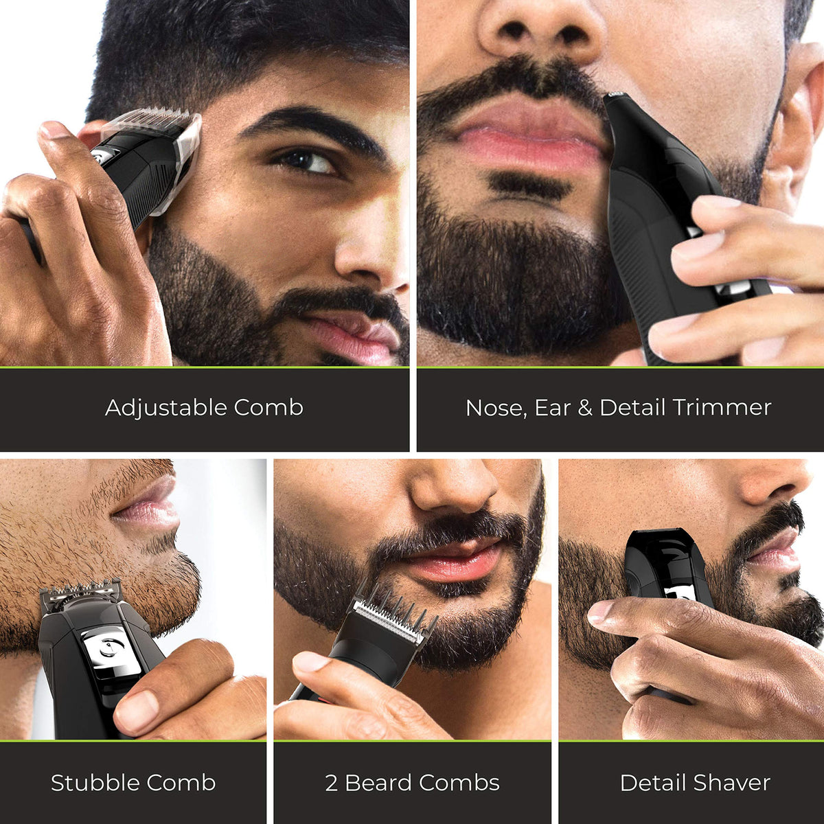 Remington Grooming Kit showing full-size trimmer and foil shaver