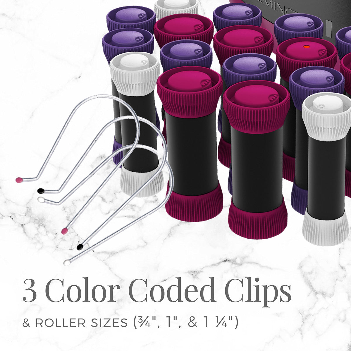 Remington Ionic Rollers in packaging