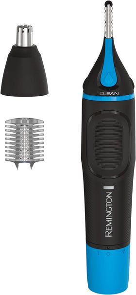 Remington Nose, Ear & Eyebrow Trimmer front view with Clean support technology