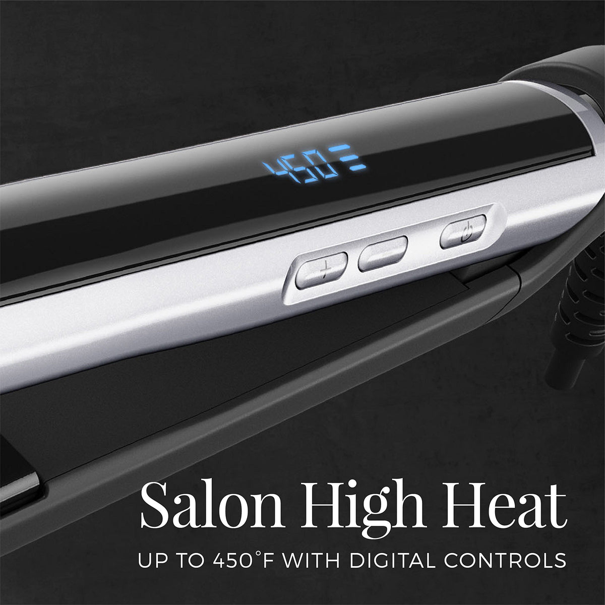 Remington Pearl Pro Ceramic Flat Iron side view showing floating plates
