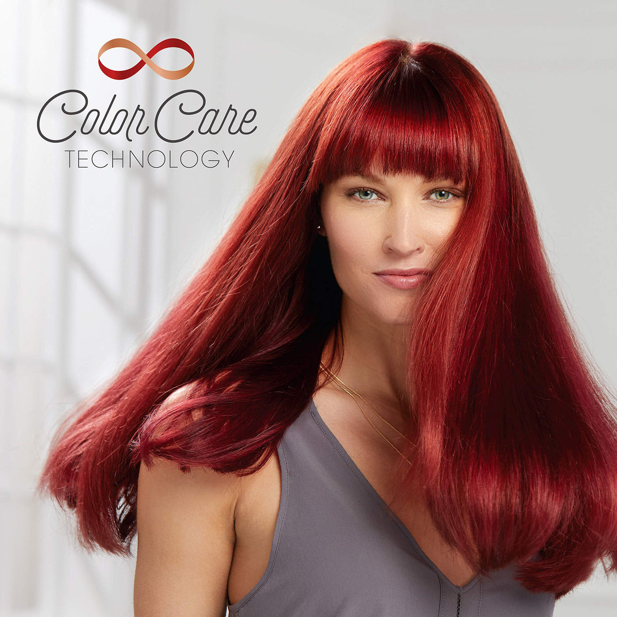 Remington Pro 1” Flat Iron on a vanity with styled hair