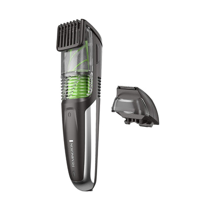Remington Vacuum Beard Trimmer front view with adjustable settings